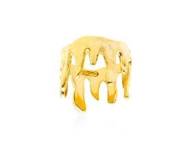Anillo de plata ancho