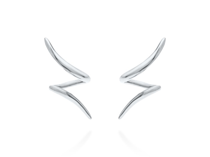 Earrings Arles mini  in golden silver