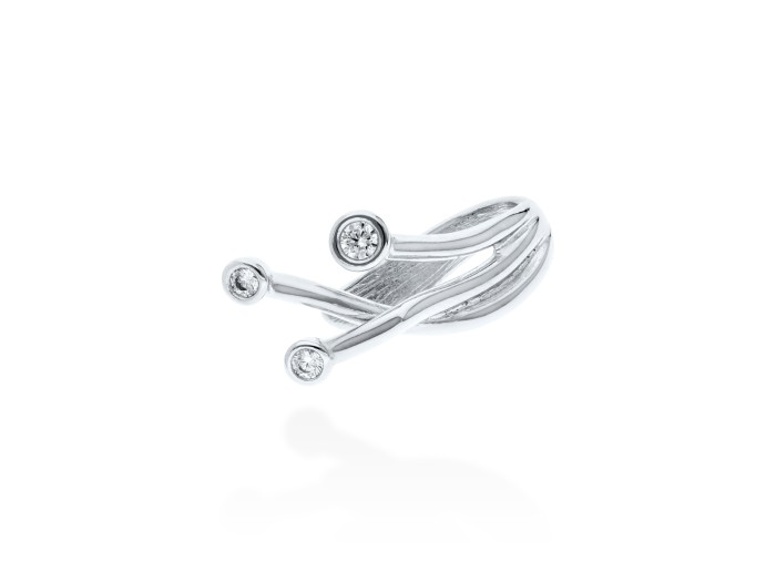 Earcuff Mistral  in silber vergoldet