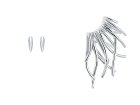 Earcuff de plata trepador