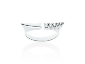 Ring Malibú piedras  in silber vergoldet
