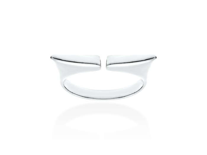 Ring Malibú  in golden silver