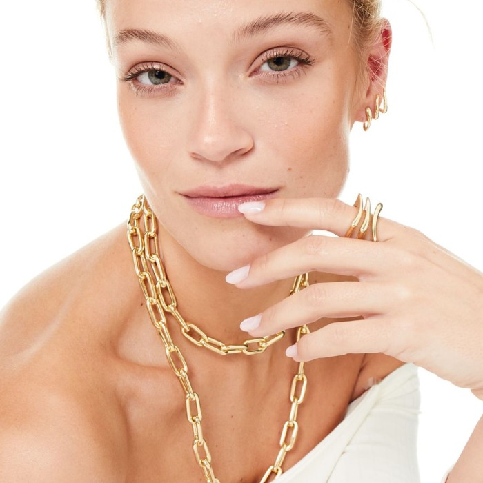 Ring Rosse  in golden silver