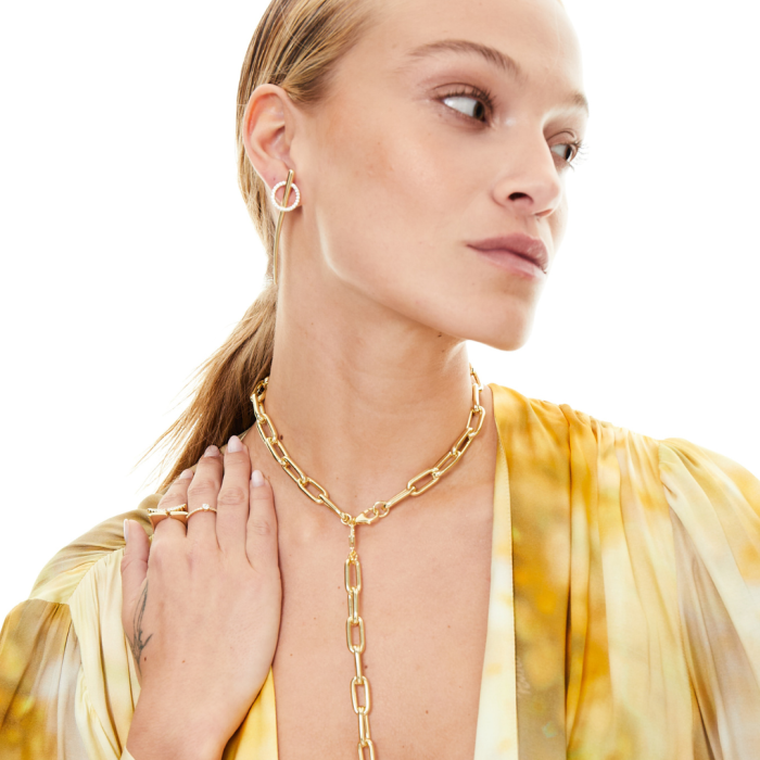 Ohrringe Reims  in silber vergoldet