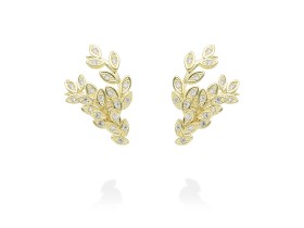 Earrings Chantilly  in silver