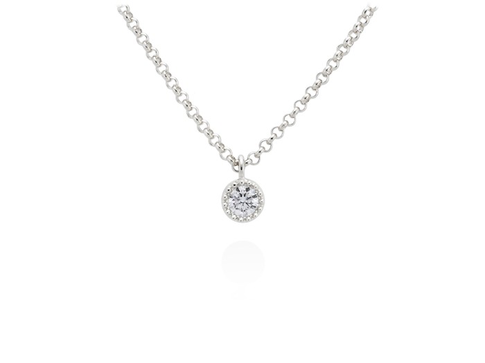 Necklace CATALINA  in silver