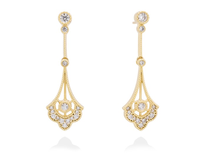 Earrings CHARLOTTE  in silver