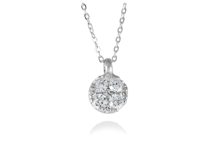 Halskette in 18kt. Gold und Diamanten