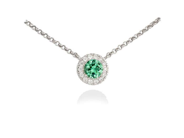 Necklace MAUI White in silver