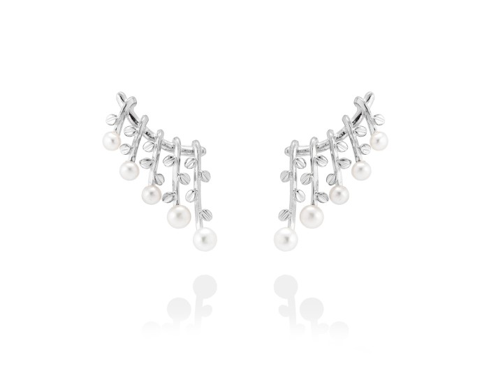 Earrings ROCIO  in silver