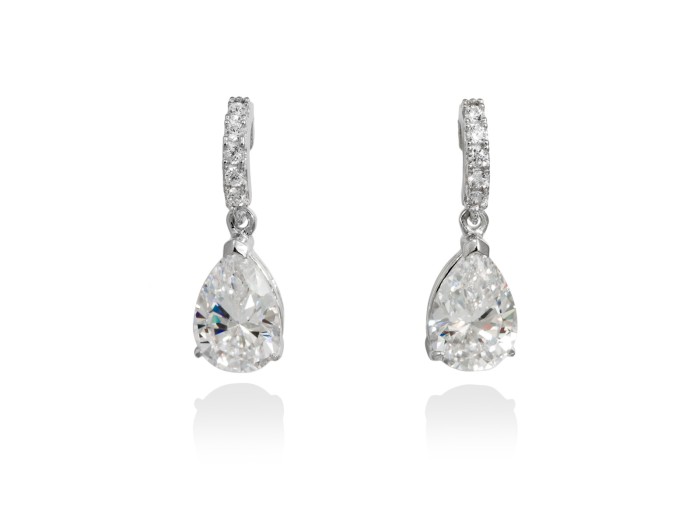 Ohrringe ANDREA Rosa in silber