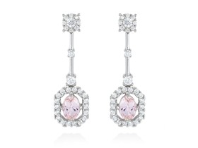 Earrings DAFNE  in silver