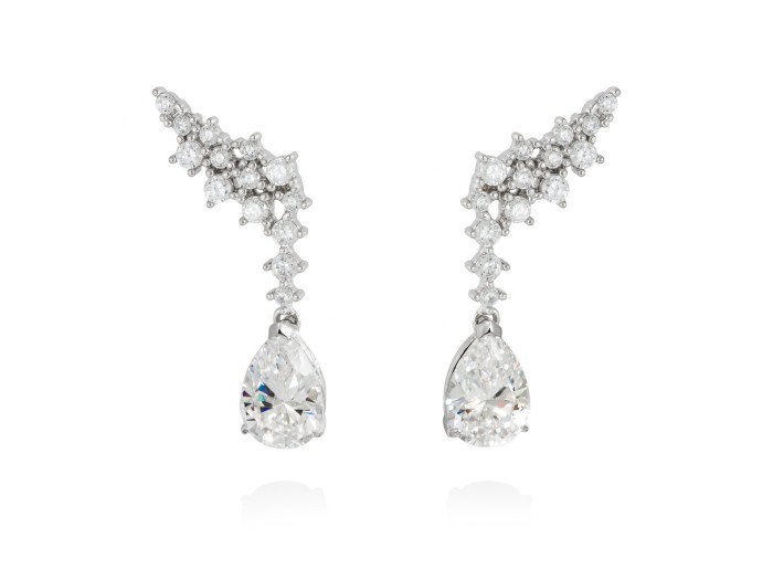 Earrings ELLA  in silver