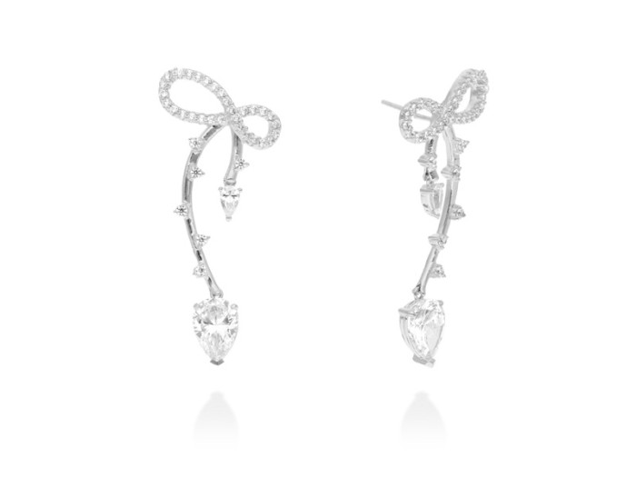 Earrings Audrey  in silver