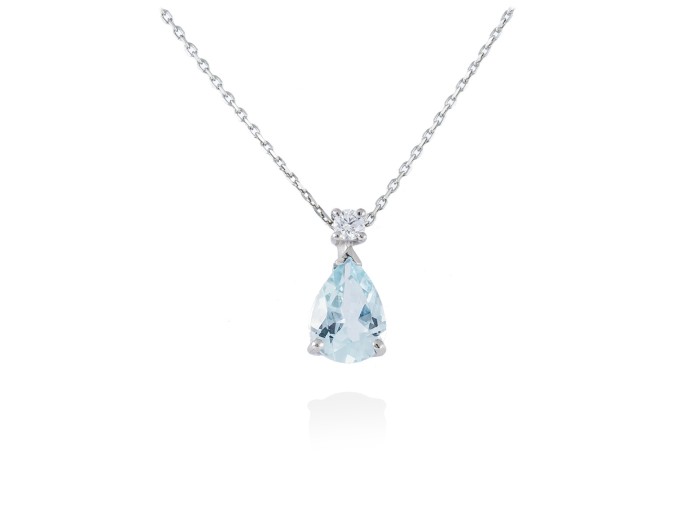 Halskette in 18kt. Gold und Diamanten