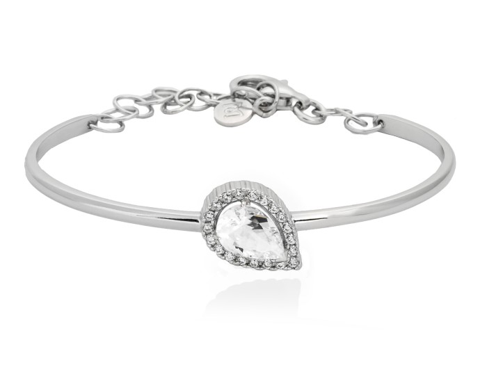 Armband EVA Rosa in silber