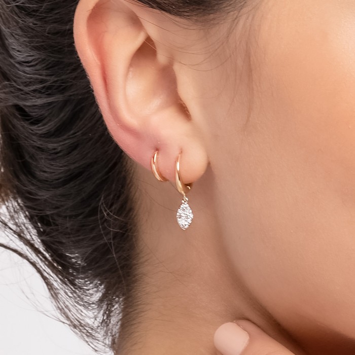 Piercing de Oro 18Kt aro mediano