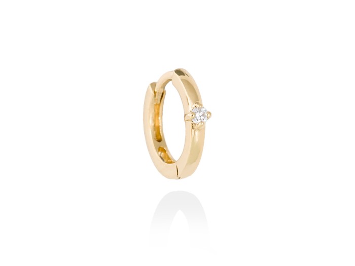 Piercing ARO MEDIUM in 18Kt yellow Gold and diamonds