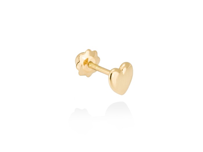 Piercing CORAZÓN in 18Kt yellow Gold