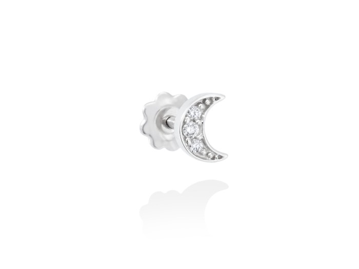 Piercing LUNA in 18kt Gelbgold und Diamanten