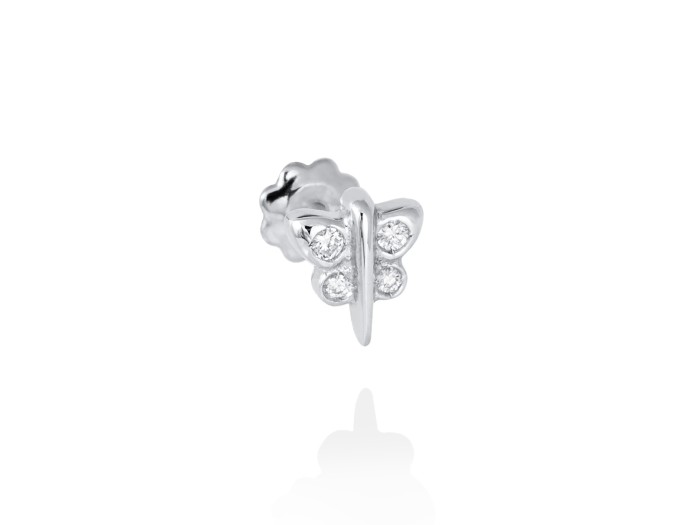 Piercing MARIPOSA in 18kt Gelbgold und Diamanten