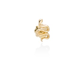 Piercing de Oro 18Kt con serpiente