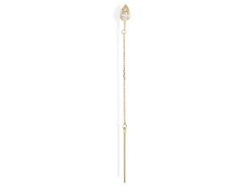 Piercing LAGRIMA CADENA in 18Kt yellow Gold and diamonds