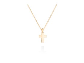 Gargantilla de Oro 18Kt cruz