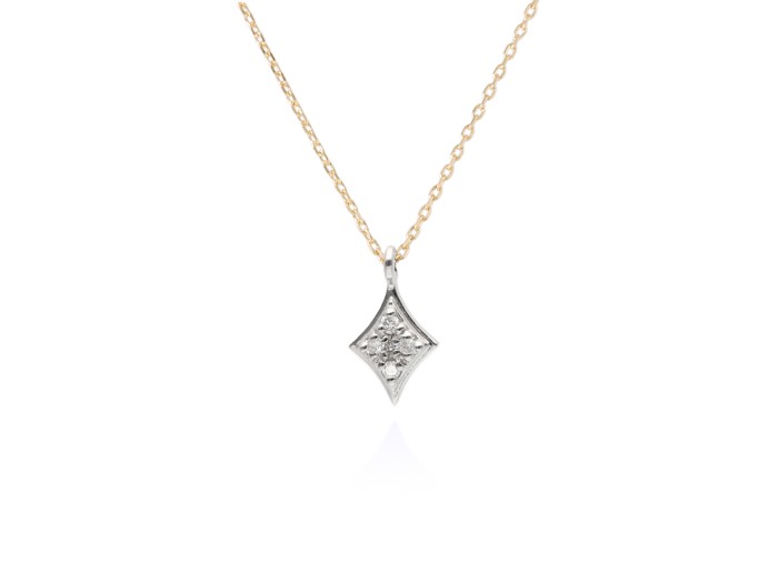 Necklace   in 18kt white Gold and diamonds