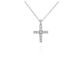 Necklace in 18kt. Gold and diamonds