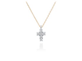 Necklace   in 18kt white Gold and diamonds