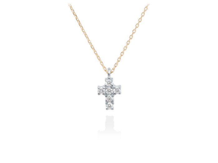 Necklace   in 18kt white Gold and diamonds
