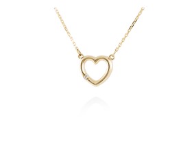 Halskette in 18kt. Gold und Diamanten