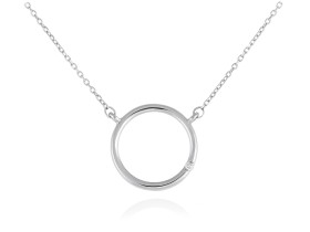 Gargantilla de Oro 18Kt con diamante