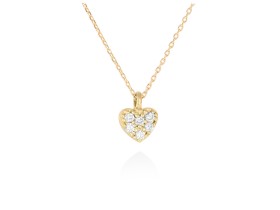 Gargantilla  en Oro 18Kt. y diamantes