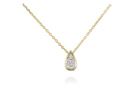 Halskette   in 18kt. Gold und Diamanten