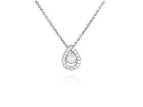 Halskette   in 18kt. Gold und Diamanten
