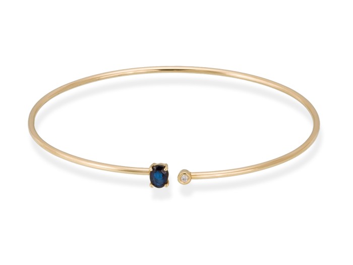 Pulsera   en Oro 18Kt. y diamantes