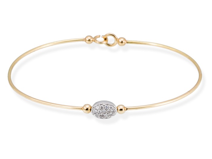 Bracelet  in 18kt. Gold and diamonds