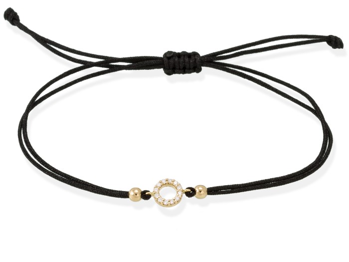 Bracelet   in 18kt yellow Gold and diamonds