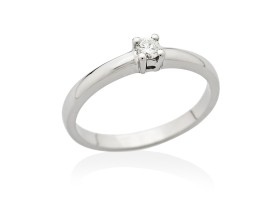 Ring in Weiss Gold