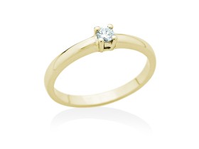 Ring in Weiss Gold