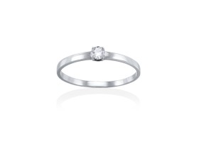 Ring in 18kt. Gold und Diamanten