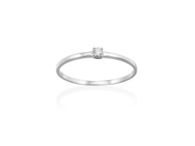 Ring in 18kt. Gold and diamonds