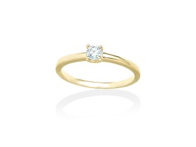 Ring   in 18kt Weißgold und Diamant
