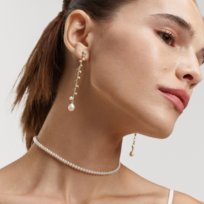 Earrings LIANA  in silver