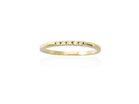 Ring in 18kt. Gold and diamonds