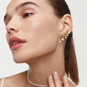 Earrings ROCIO  in silver