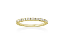 Anillo  en Oro 18Kt. y diamantes