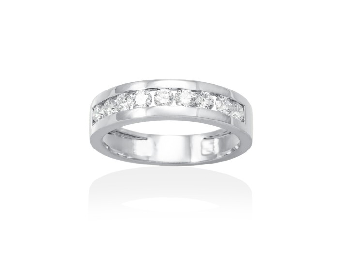 Ring   in 18kt white Gold and diamonds